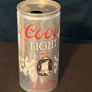 Coors Light vintage beer can